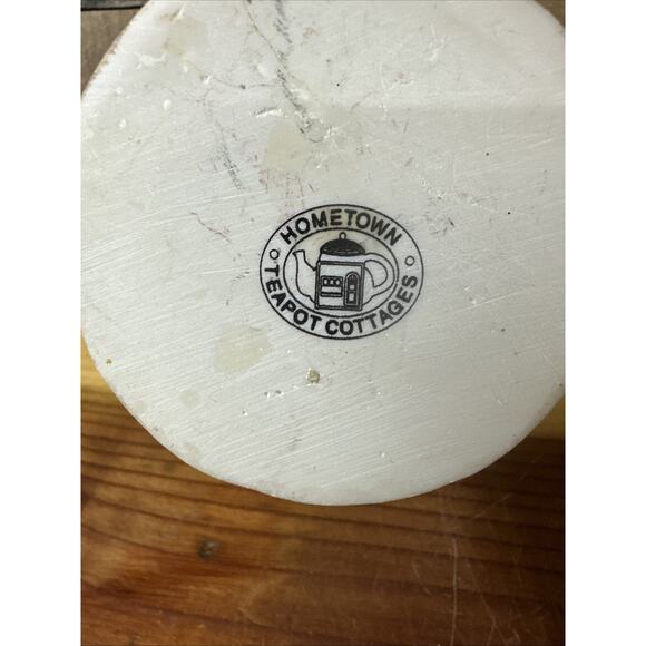 Antiques Shop Hometown Teapot Cottages Miniature Village - Picture 7 of 7